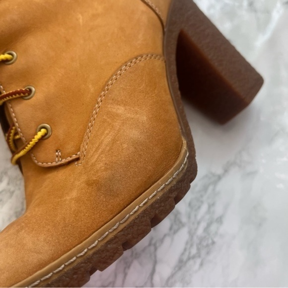 Timberland Women’s Tillston 6 Inch Wheat Boots - Picture 8 of 9
